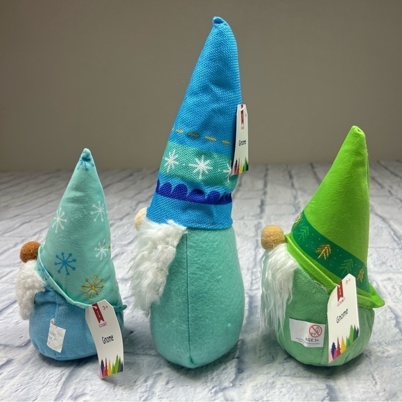 Christmas gnomes 3 beanbag gnomes - Picture 7 of 7